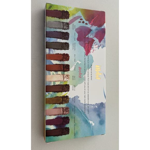 New Sealed Mia Del Mar Life Fiesta Eye Shadow Palette with Brush - Picture 3 of 5